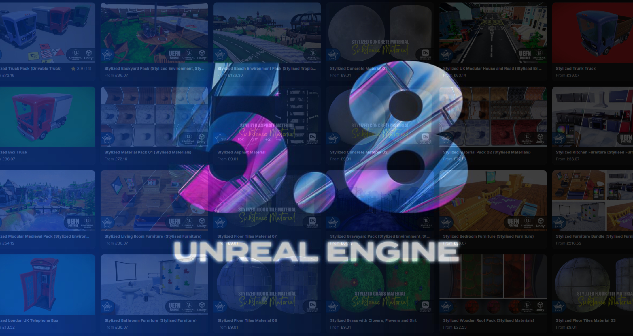 All Star Game Studios Assets in Unreal Engine 5.8
