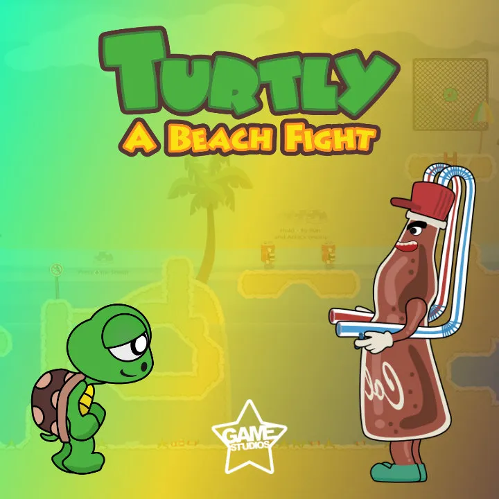 Turtly - A Beach Fight! Demo Available on itch.io